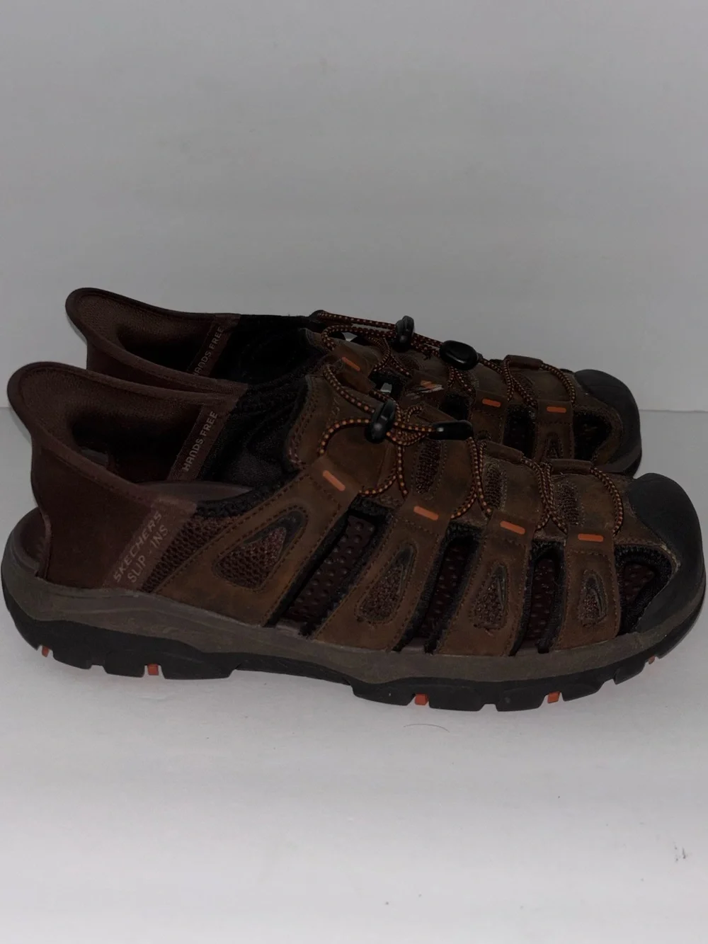Skechers Men’s Slip-ins Relaxed Fit Tresmen - Norvick Fisherman Sandals Sz 9